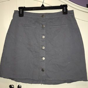 Button up skirt.